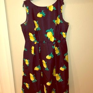 A-Line Lemon Dress